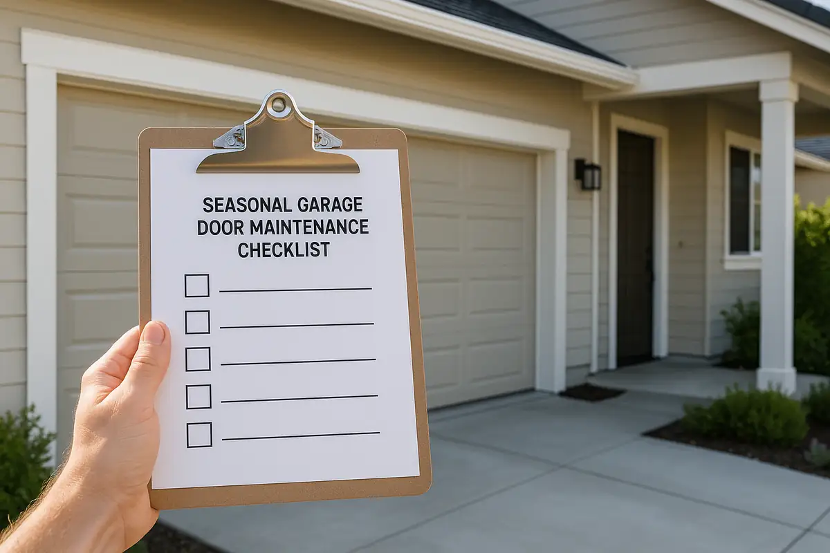 Seasonal Garage Door Maintenance Checklist for Madera, CA Homeowners
