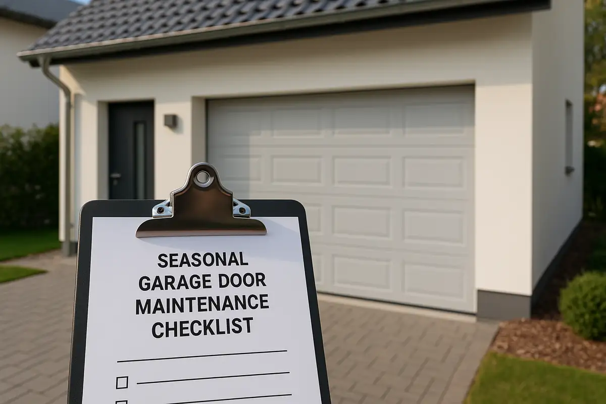 Seasonal Garage Door Maintenance Checklist for Madera, CA Homeowners
