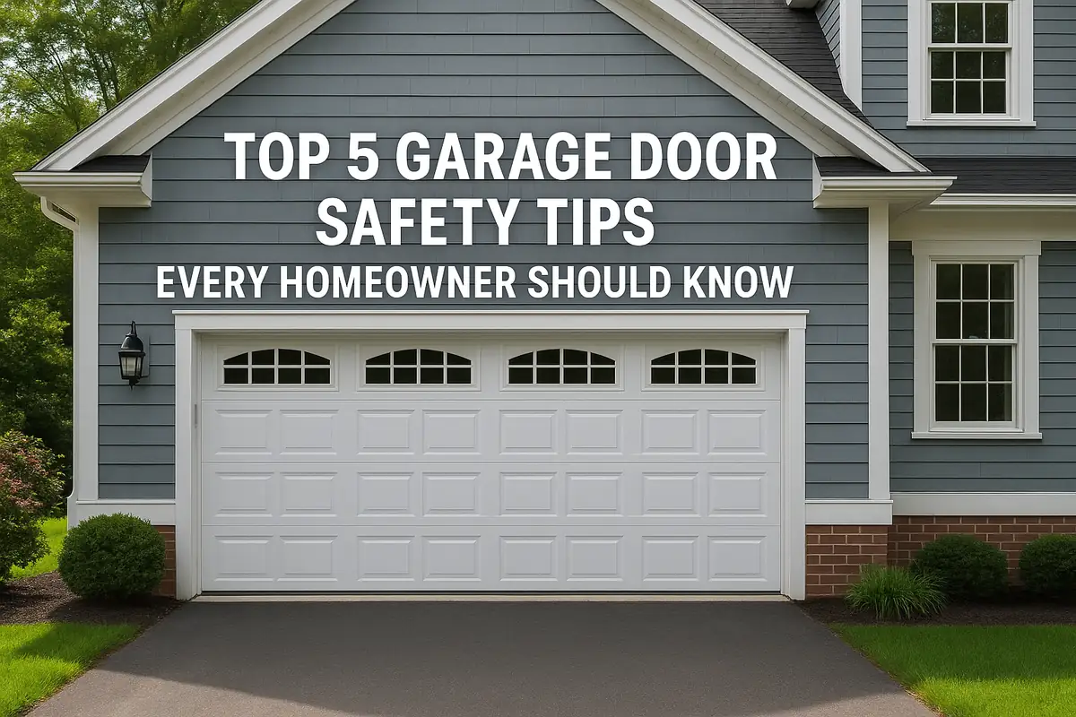 Top 5 Garage Door Safety Tips Every Homeowner Should Know | AGB Garage Door Repair
