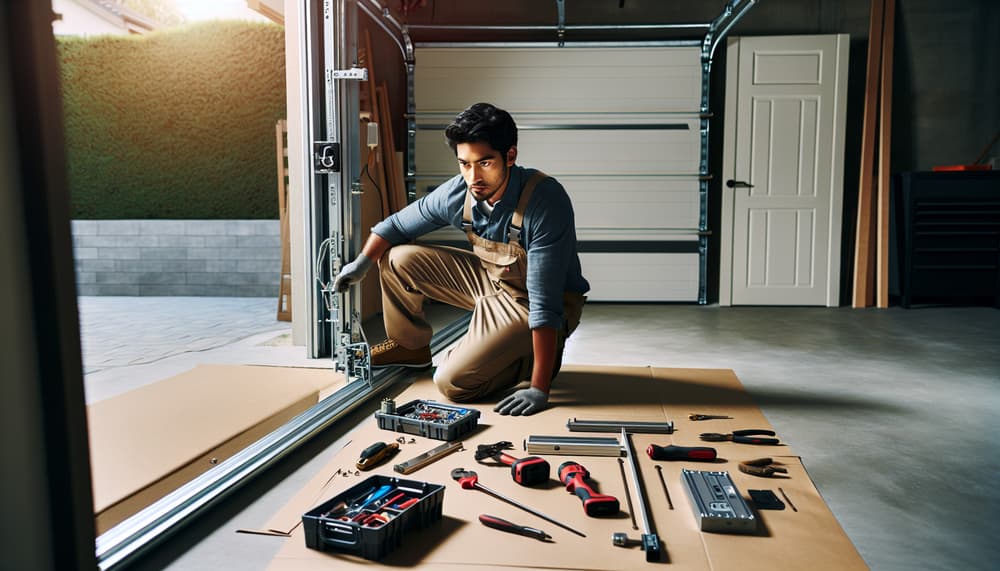 Our professional garage door installation process